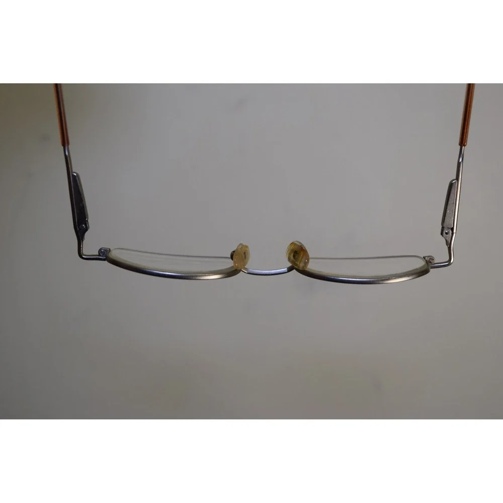 LA GEAR Eyeglasses 45 18 Gold Full Rim SMALL ADULT Kids Boys Girls Academic Look
